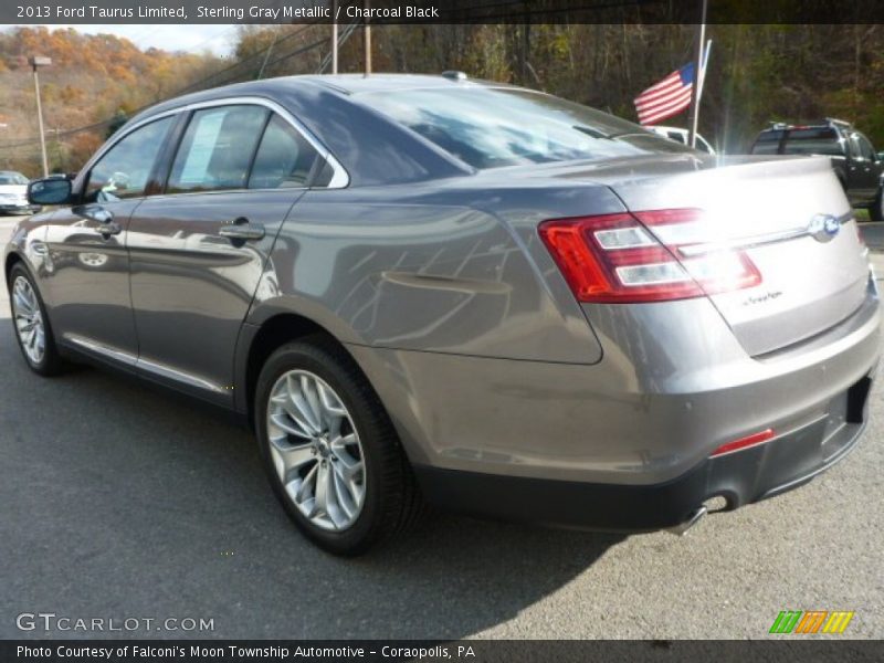 Sterling Gray Metallic / Charcoal Black 2013 Ford Taurus Limited