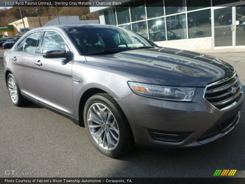 Sterling Gray Metallic / Charcoal Black 2013 Ford Taurus Limited
