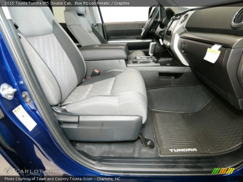 Blue Ribbon Metallic / Graphite 2015 Toyota Tundra SR5 Double Cab