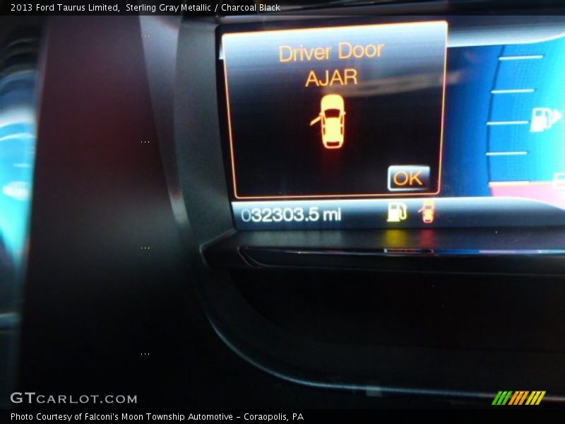 Sterling Gray Metallic / Charcoal Black 2013 Ford Taurus Limited