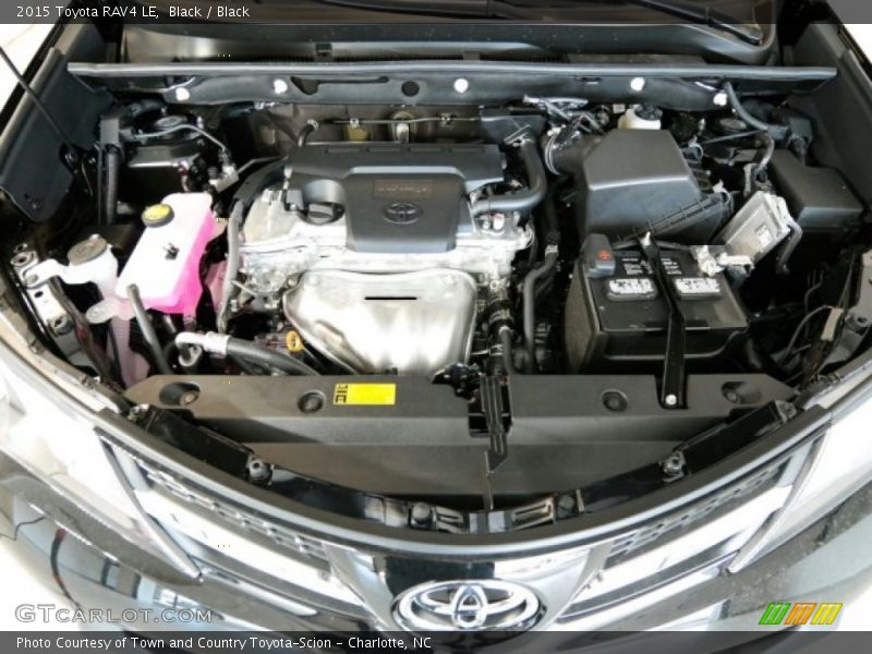 Black / Black 2015 Toyota RAV4 LE