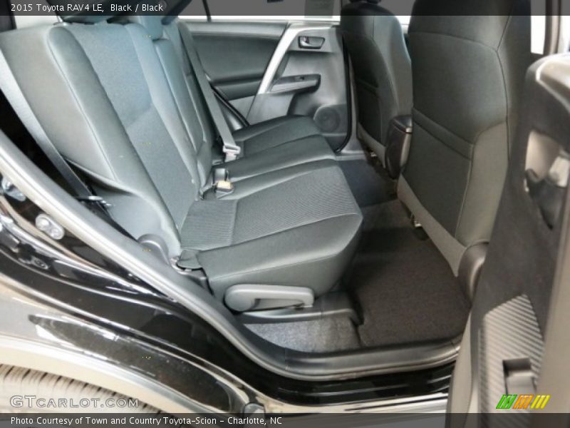 Black / Black 2015 Toyota RAV4 LE