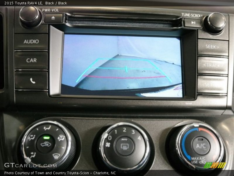 Black / Black 2015 Toyota RAV4 LE