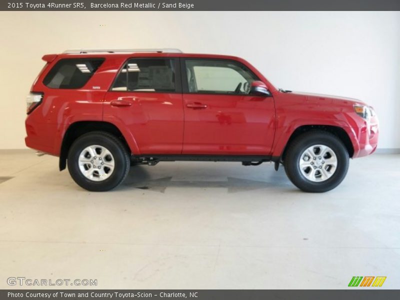 Barcelona Red Metallic / Sand Beige 2015 Toyota 4Runner SR5