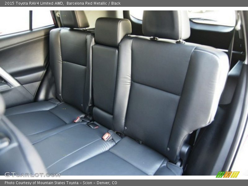 Barcelona Red Metallic / Black 2015 Toyota RAV4 Limited AWD