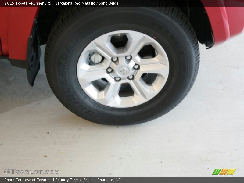 Barcelona Red Metallic / Sand Beige 2015 Toyota 4Runner SR5