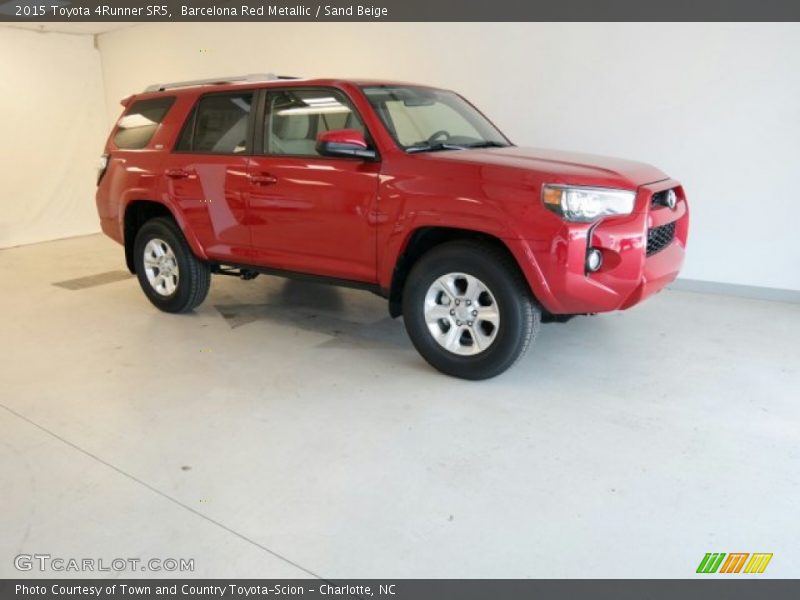 Barcelona Red Metallic / Sand Beige 2015 Toyota 4Runner SR5