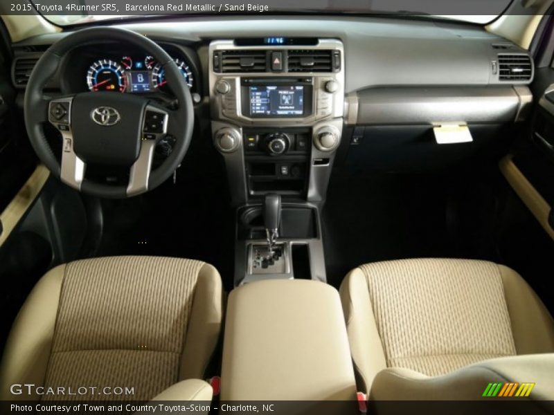 Barcelona Red Metallic / Sand Beige 2015 Toyota 4Runner SR5