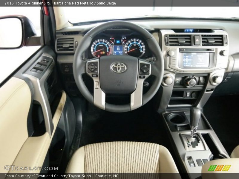 Barcelona Red Metallic / Sand Beige 2015 Toyota 4Runner SR5