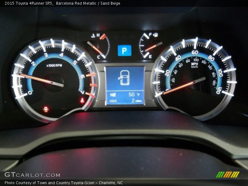 Barcelona Red Metallic / Sand Beige 2015 Toyota 4Runner SR5