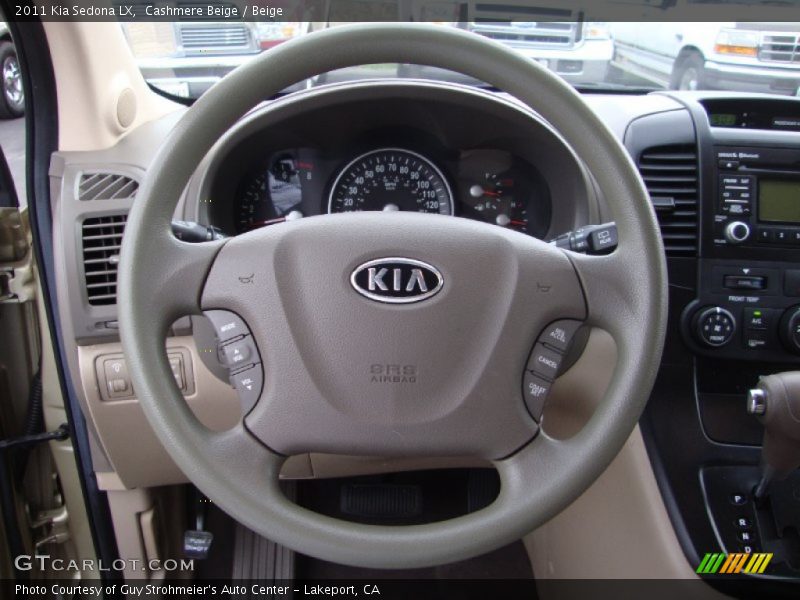 Cashmere Beige / Beige 2011 Kia Sedona LX