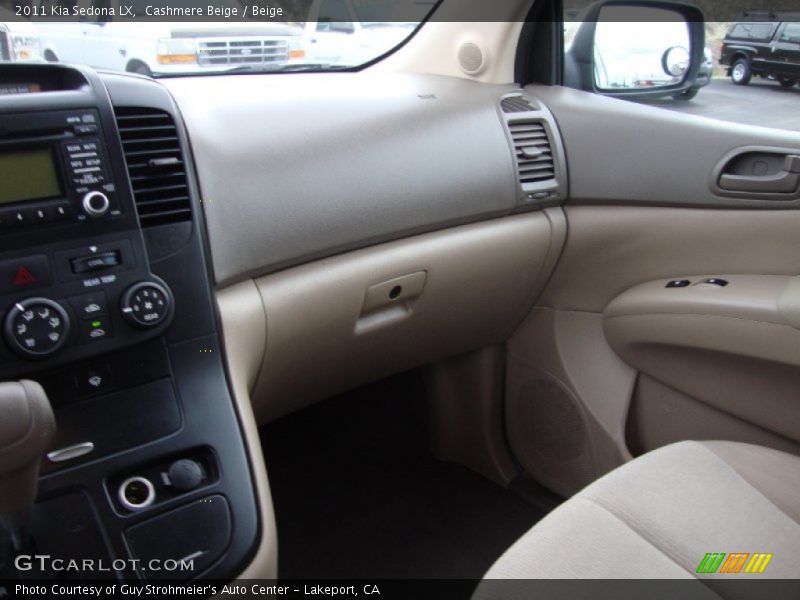 Cashmere Beige / Beige 2011 Kia Sedona LX