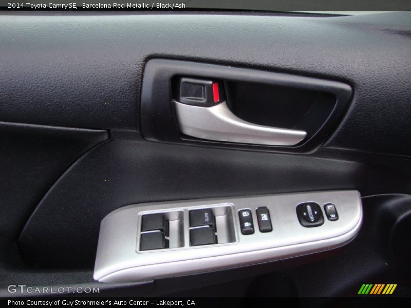 Barcelona Red Metallic / Black/Ash 2014 Toyota Camry SE