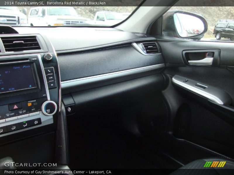 Barcelona Red Metallic / Black/Ash 2014 Toyota Camry SE