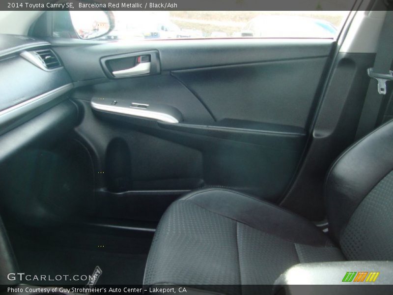 Barcelona Red Metallic / Black/Ash 2014 Toyota Camry SE