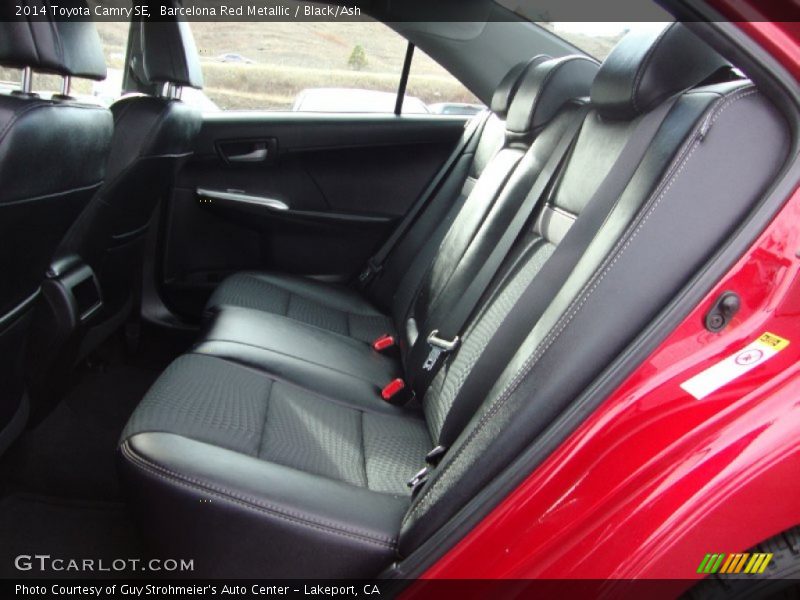 Barcelona Red Metallic / Black/Ash 2014 Toyota Camry SE