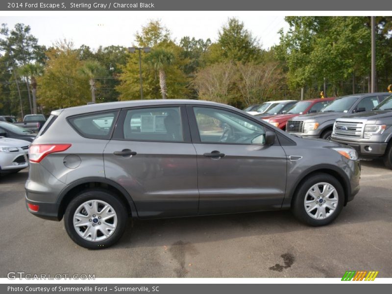 Sterling Gray / Charcoal Black 2014 Ford Escape S