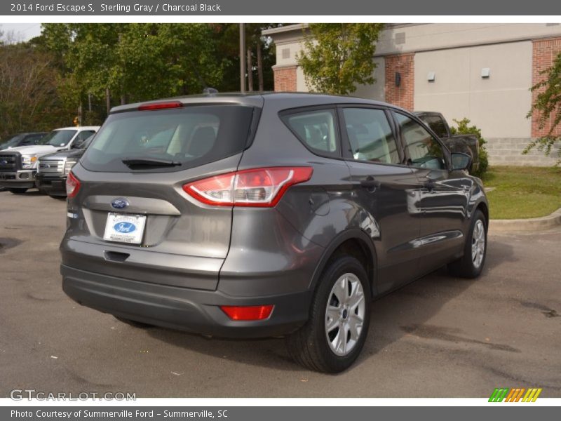 Sterling Gray / Charcoal Black 2014 Ford Escape S