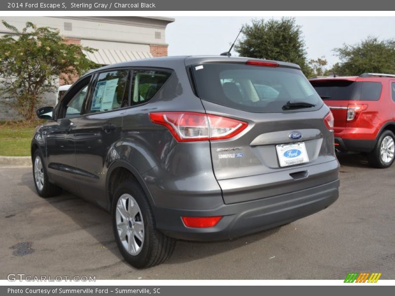 Sterling Gray / Charcoal Black 2014 Ford Escape S