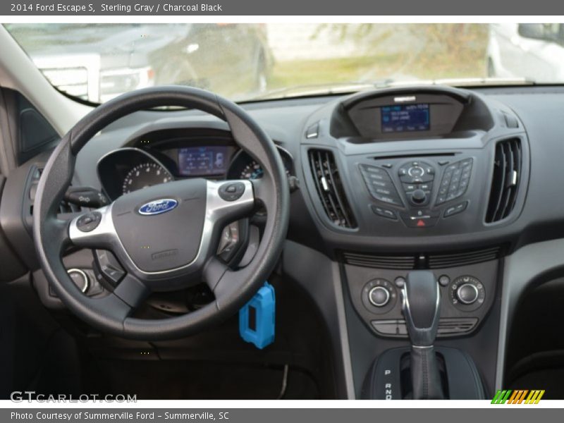 Sterling Gray / Charcoal Black 2014 Ford Escape S