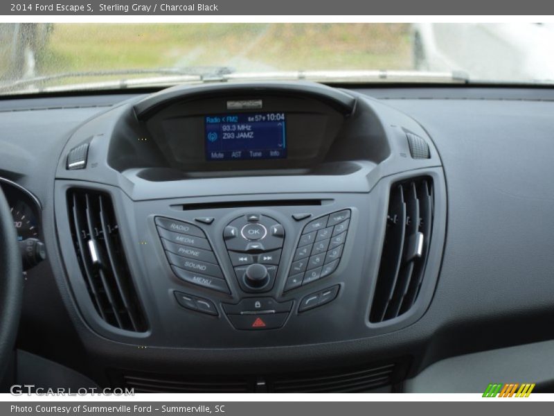 Sterling Gray / Charcoal Black 2014 Ford Escape S