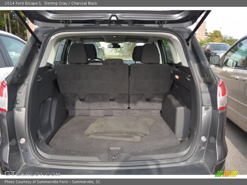 Sterling Gray / Charcoal Black 2014 Ford Escape S