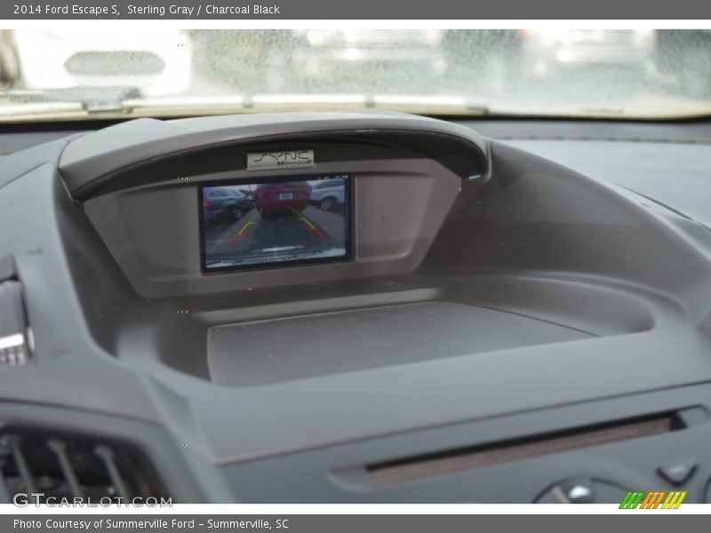 Sterling Gray / Charcoal Black 2014 Ford Escape S