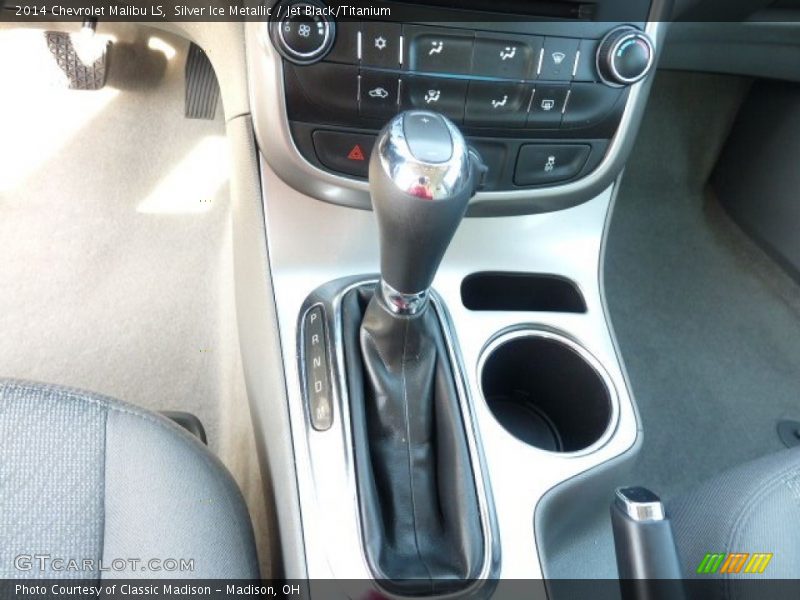 Silver Ice Metallic / Jet Black/Titanium 2014 Chevrolet Malibu LS