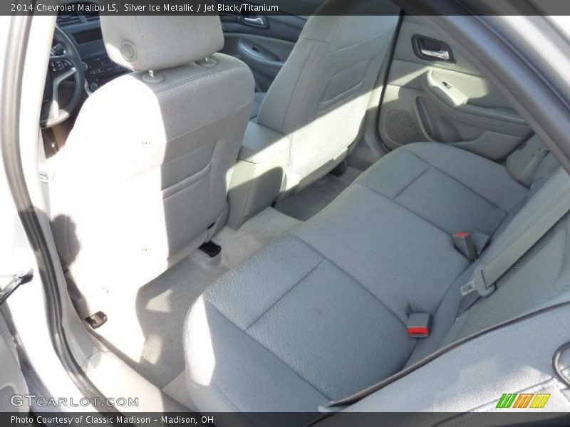 Silver Ice Metallic / Jet Black/Titanium 2014 Chevrolet Malibu LS