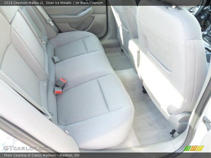 Silver Ice Metallic / Jet Black/Titanium 2014 Chevrolet Malibu LS