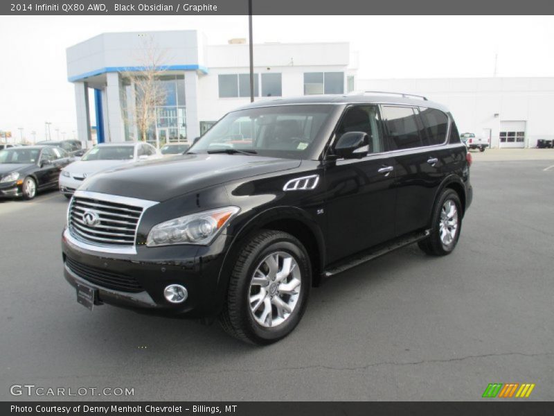 Black Obsidian / Graphite 2014 Infiniti QX80 AWD