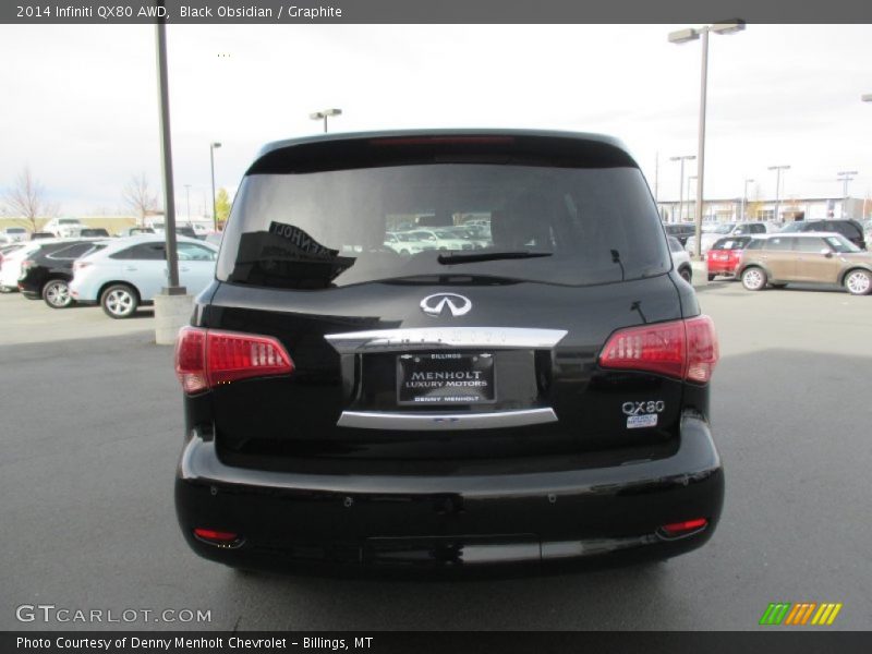 Black Obsidian / Graphite 2014 Infiniti QX80 AWD