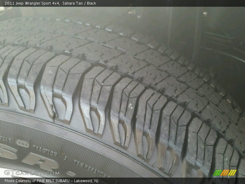 Sahara Tan / Black 2011 Jeep Wrangler Sport 4x4