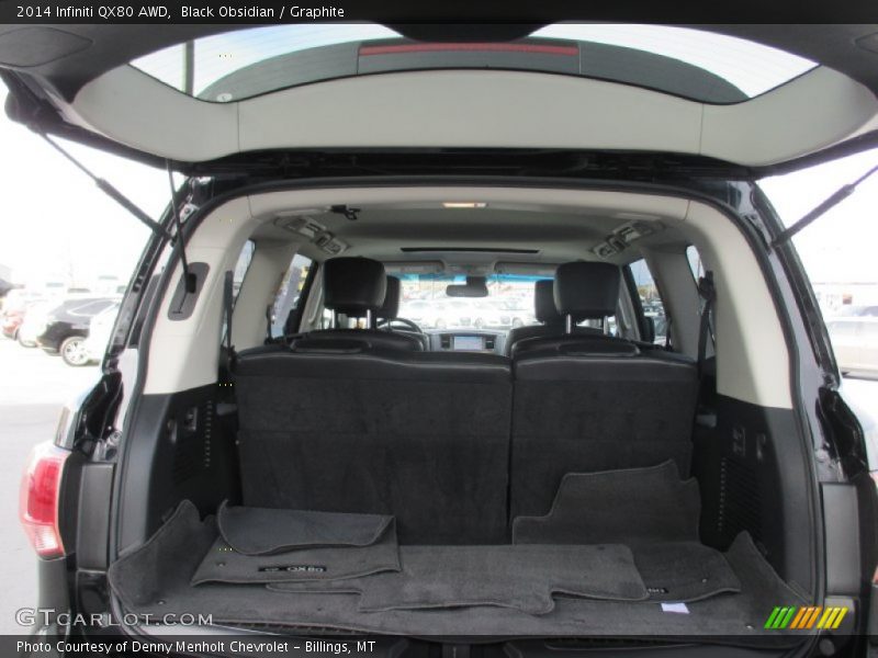  2014 QX80 AWD Trunk