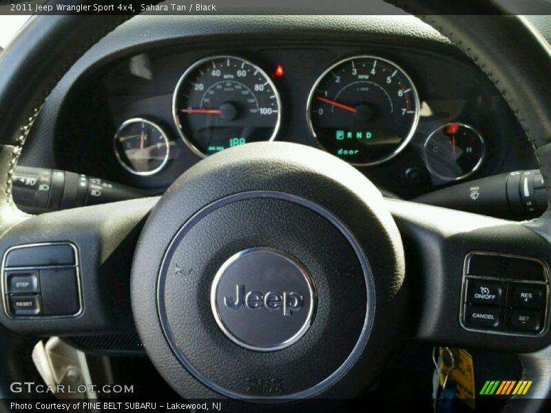 Sahara Tan / Black 2011 Jeep Wrangler Sport 4x4