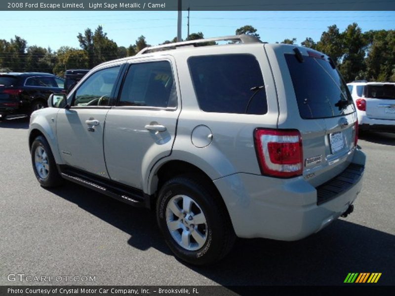 Light Sage Metallic / Camel 2008 Ford Escape Limited