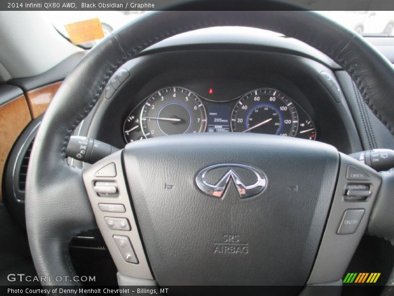  2014 QX80 AWD Steering Wheel