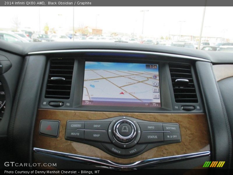 Controls of 2014 QX80 AWD