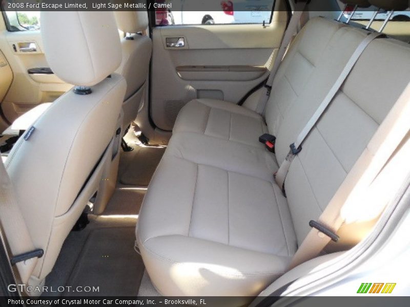 Light Sage Metallic / Camel 2008 Ford Escape Limited