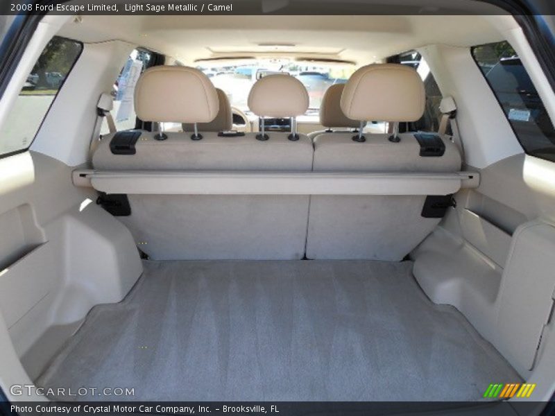 Light Sage Metallic / Camel 2008 Ford Escape Limited