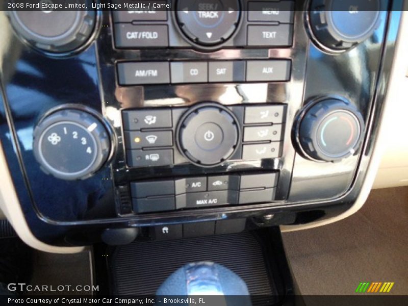 Light Sage Metallic / Camel 2008 Ford Escape Limited