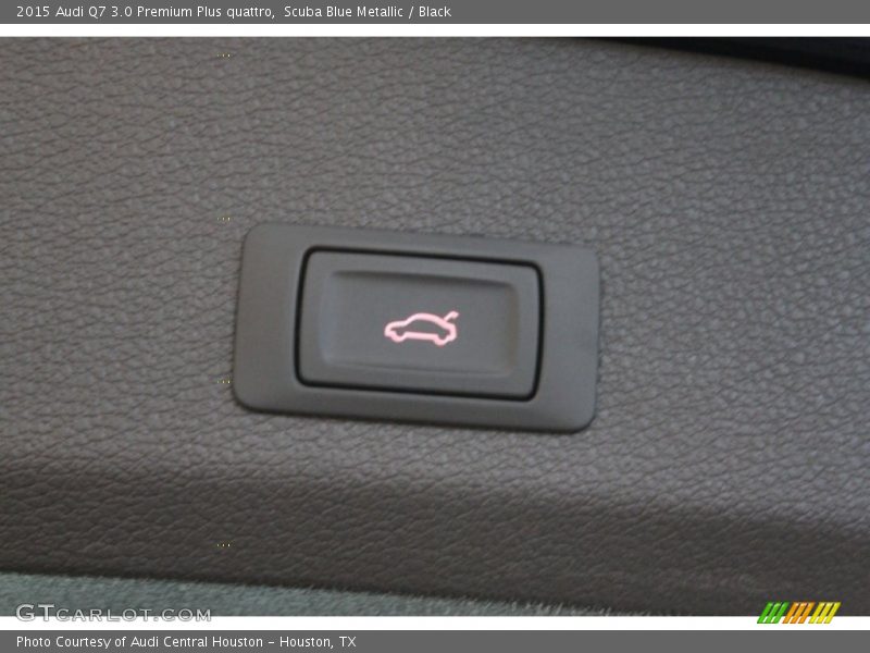 Scuba Blue Metallic / Black 2015 Audi Q7 3.0 Premium Plus quattro