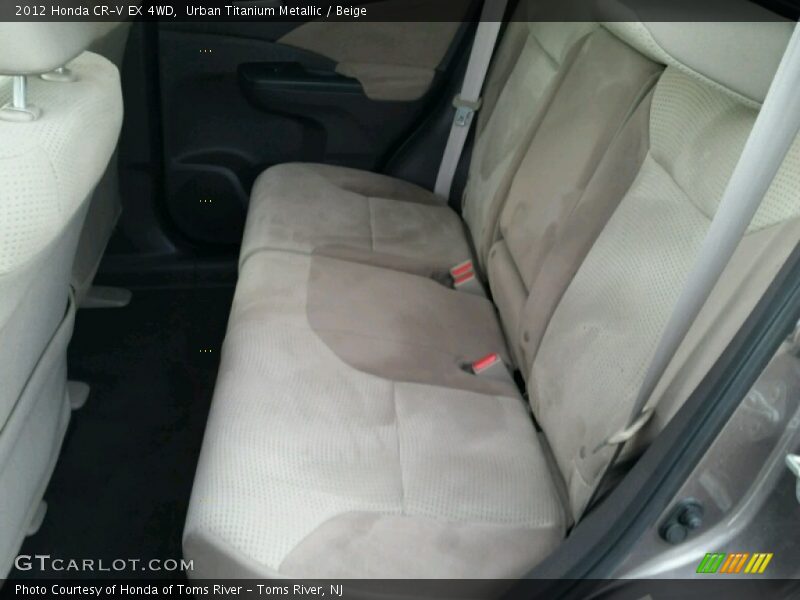 Urban Titanium Metallic / Beige 2012 Honda CR-V EX 4WD