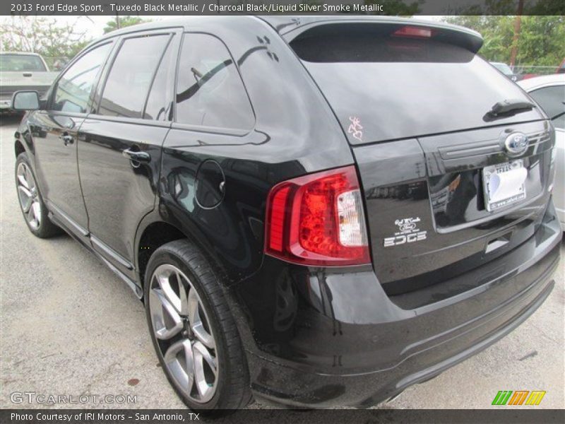 Tuxedo Black Metallic / Charcoal Black/Liquid Silver Smoke Metallic 2013 Ford Edge Sport