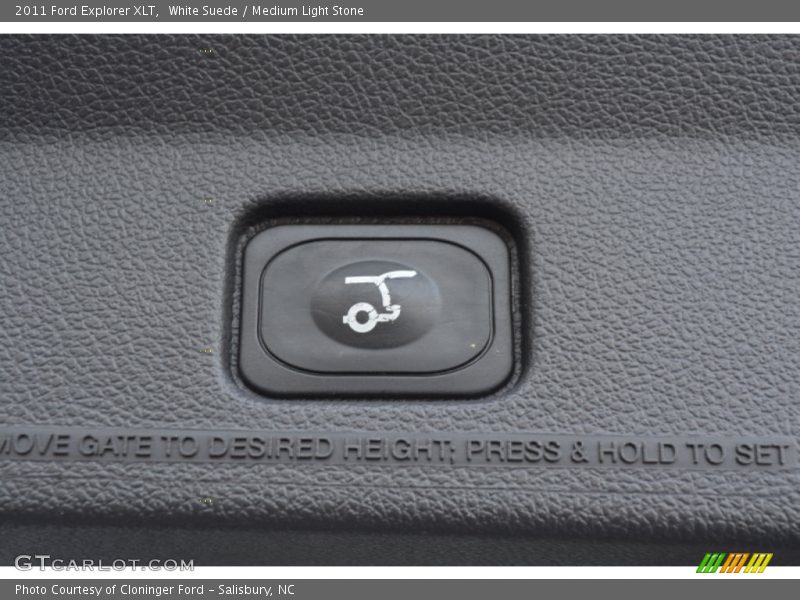 White Suede / Medium Light Stone 2011 Ford Explorer XLT