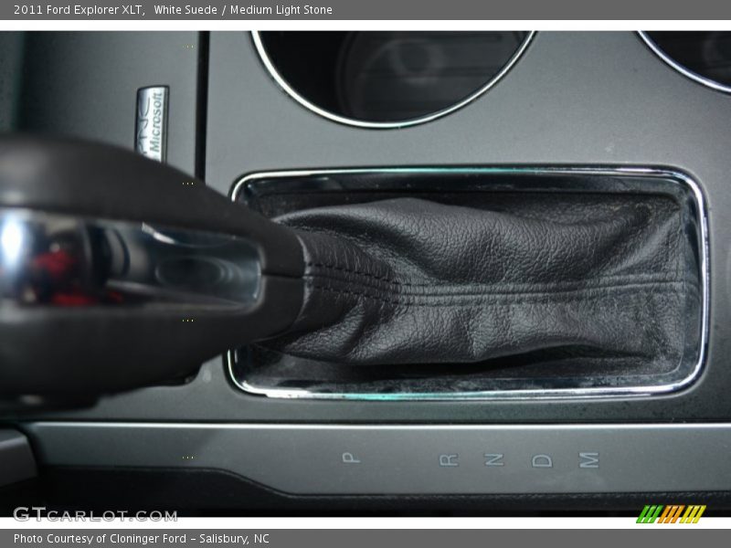 White Suede / Medium Light Stone 2011 Ford Explorer XLT
