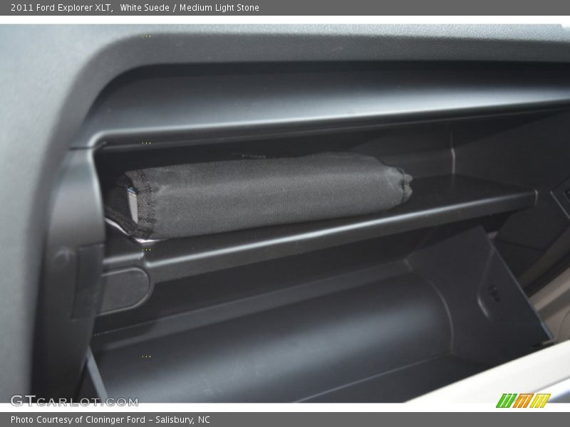 White Suede / Medium Light Stone 2011 Ford Explorer XLT