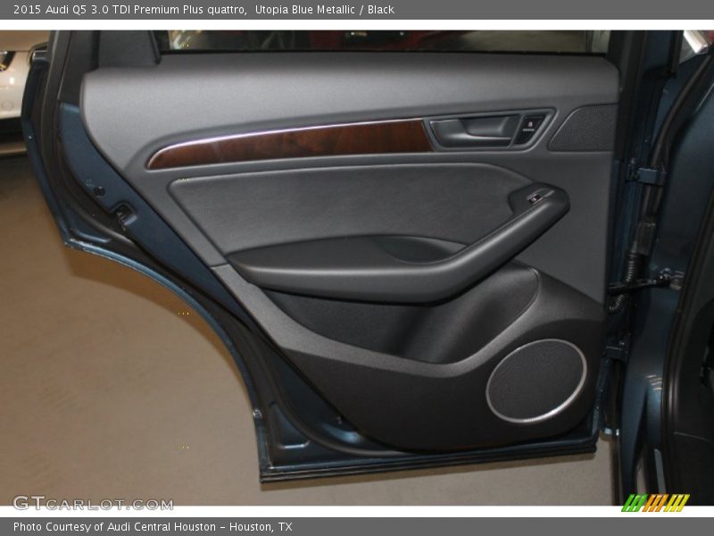 Utopia Blue Metallic / Black 2015 Audi Q5 3.0 TDI Premium Plus quattro