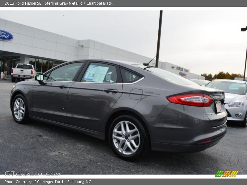 Sterling Gray Metallic / Charcoal Black 2013 Ford Fusion SE