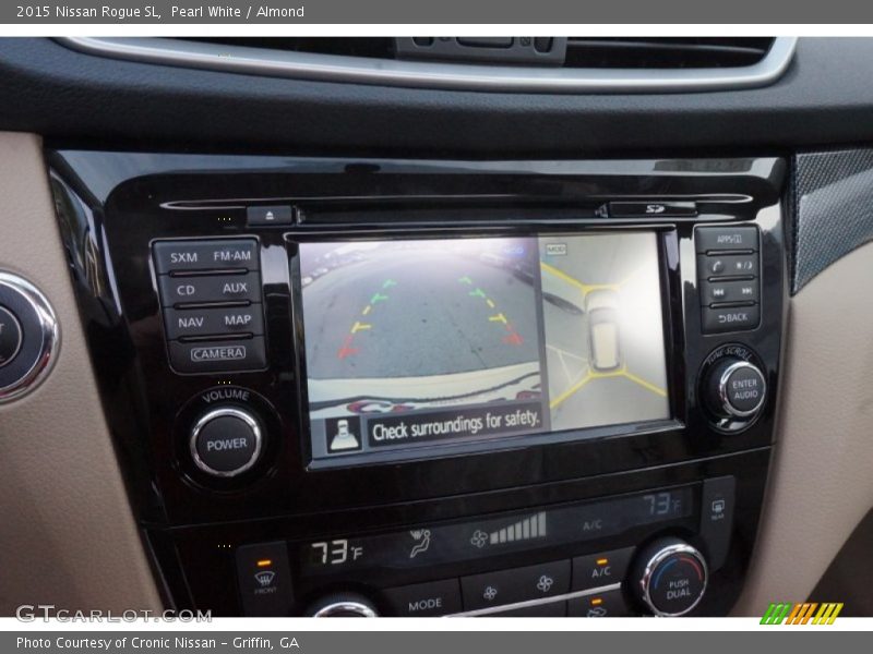 Pearl White / Almond 2015 Nissan Rogue SL